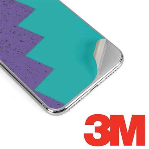 Purple Turquoise Zig Zag iPhone 11 Pro Skin
